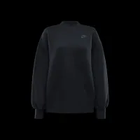 Nike Sportswear Tech Fleece жіноча оверсайз Crew-Neck світшот колір чорний