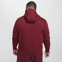 Nike Sportswear Club Fleece Pullover Толстовка з капюшоном колір червоний