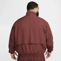 Nike Sportswear Solo Swoosh мужские Woven Track Куртка цвет коричневый