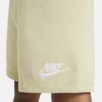 Nike Club Little детские Knit шорты набор цвет зеленый