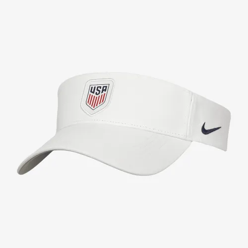 USMNT Nike Soccer Visor White