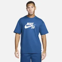 Nike SB мужские Logo Skate футболка синий