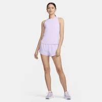 Nike One Classic жіноча Dri-FIT Tank Top колір фіолетовий