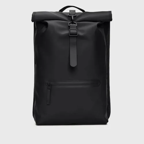 Рюкзак Rains Rolltop Rucksack 13320-01 - чорний