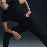 Nike One женская Dri-FIT С высокой Талией 7/8 Joggers цвет черный