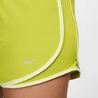 Nike Tempo женская Brief-Lined Running шорты цвет зеленый