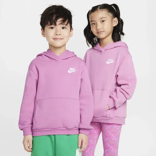 Nike Sportswear Club Little дитячі Fleece Pullover Толстовка з капюшоном Pink