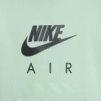 Nike Air Big дитячі Fleece Pullover Толстовка з капюшоном колір зелений
