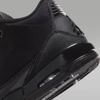 Nike Air Jordan 3 Retro Big детские Кроссовки цвет черный
