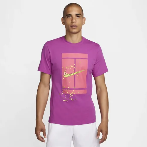 NikeCourt чоловічі Tennis футболка колір фіолетовий