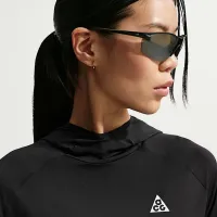 Nike ACG женская UV-Resistant Hooded Trail Running Mid-Layer Top цвет черный