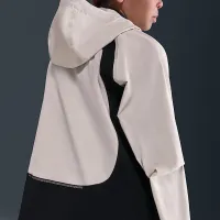 Nike Tech Big детские (для мальчиков) Woven Куртка цвет серый