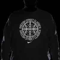 Nike Standard Issue мужские Dri-FIT баскетбольные Crew-Neck свитшот цвет серый