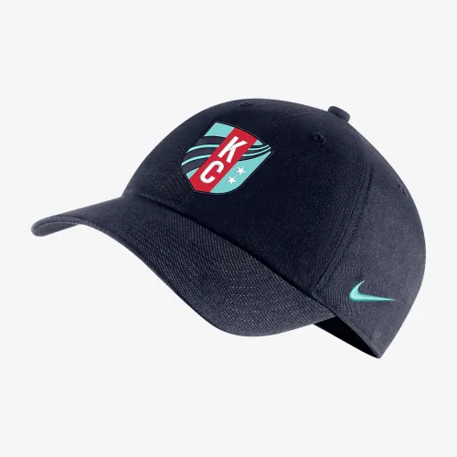 Kansas City Current Heritage86 Nike NWSL Soccer Cap синий