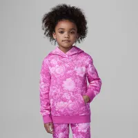 Nike Jordan Brooklyn Essentials Little детские 2-Piece Floral Printed Pullover набор Pink