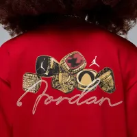 Nike Jordan Brooklyn Fleece женская Crew-Neck свитшот цвет красный