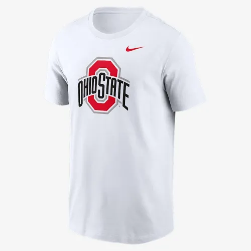 Ohio State Buckeyes Primetime Logo мужские Nike College футболка цвет белый