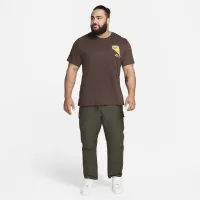 Nike Sportswear мужские футболка цвет коричневый
