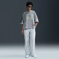 Nike Sportswear Street жіноча оверсайз Short-Sleeve Graphic Jersey колір сірий