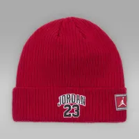 Nike Jordan Big детские 2-Piece 23 Jersey Beanie набор цвет красный
