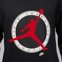 Nike Jordan Flight Club чоловічі Long-Sleeve футболка колір чорний