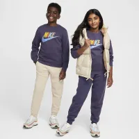 Nike Sportswear Club Fleece Big дитячі світшот колір фіолетовий