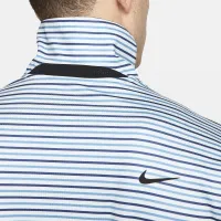 Nike Tour чоловічі Dri-FIT Striped для гольфу Polo блакитний