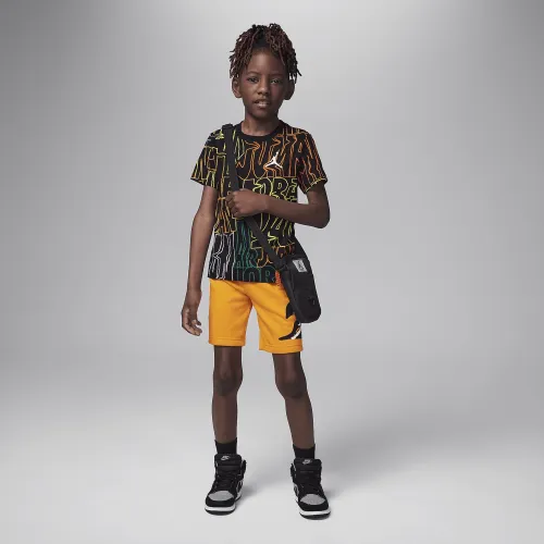 Nike Jordan Fuel Up, Cool Down Little детские шорты набор Orange