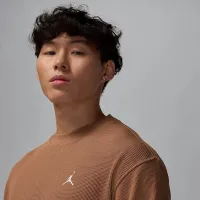 Nike Jordan Essentials мужские Long-Sleeve Top цвет коричневый
