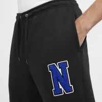 Nike Sportswear Club мужские Fleece Cuffed Pants цвет черный