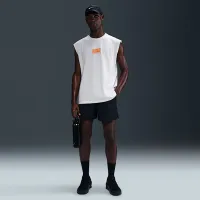 Nike чоловічі Sleeveless Fitness футболка колір білий