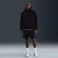 Nike Solo Swoosh чоловічі French Terry шорти колір чорний