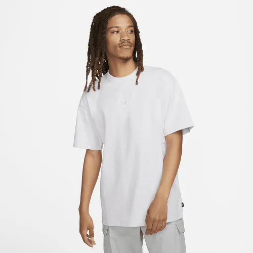 Nike Sportswear Premium Essentials мужские футболка цвет коричневый