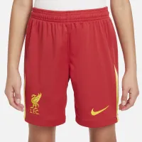 Liverpool FC 2024/25 Stadium Home Big детские Nike Dri-FIT Soccer Replica шорты цвет красный