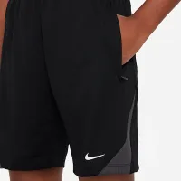 Nike Dri-FIT Strike Big дитячі Soccer шорти колір чорний