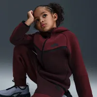 Nike Sportswear Little детские Tech Fleece 2-Piece Full-Zip набор цвет красный