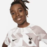 Tottenham Hotspur Academy Pro Third Big детские Nike Dri-FIT Soccer Short-Sleeve Top цвет белый