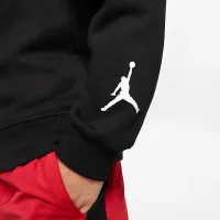Nike Air Jordan Big детские (для мальчиков) Pullover Толстовка с капюшоном цвет черный