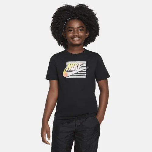 Nike Sportswear Big детские футболка цвет черный