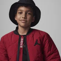 Nike Jordan Quilted Liner Куртка Big Kids Куртка Red