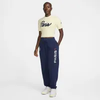 Paris Saint-Germain Sport Essentials жіноча Nike Soccer Knit Short-Sleeve Top колір коричневий