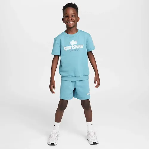 Nike Little дитячі Club Family 2-Piece шорти комплект блакитний