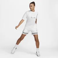 Nike Dri-FIT Swoosh Fly женская футболка цвет белый