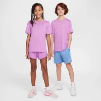 Nike Legend Big детские Dri-FIT футболка цвет фиолетовый