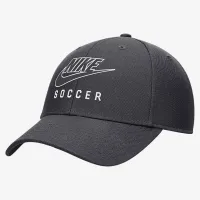 Nike Club Structuцвет красный Dri-FIT Soccer Futura Swoosh Cap цвет серый