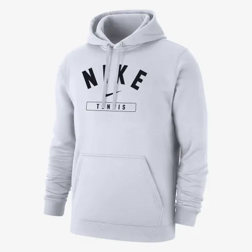 Nike Tennis мужские Pullover Толстовка с капюшоном цвет белый