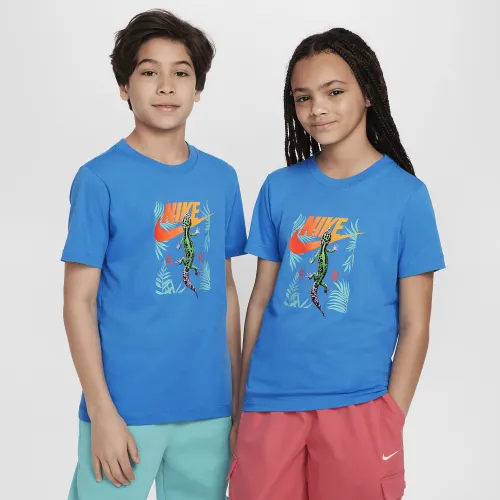 Nike Sportswear Big детские футболка синий