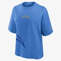 Los Angeles Chargers Boxy женская Nike NFL футболка синий