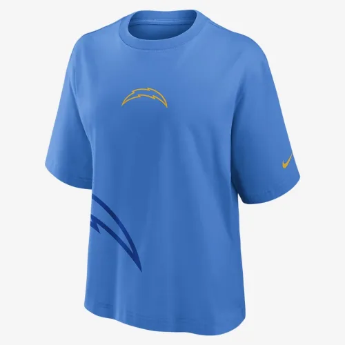 Los Angeles Chargers Boxy женская Nike NFL футболка синий