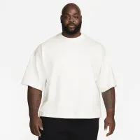 Nike Sportswear Tech Fleece Reimagined мужские оверсайз Short-Sleeve свитшот цвет белый